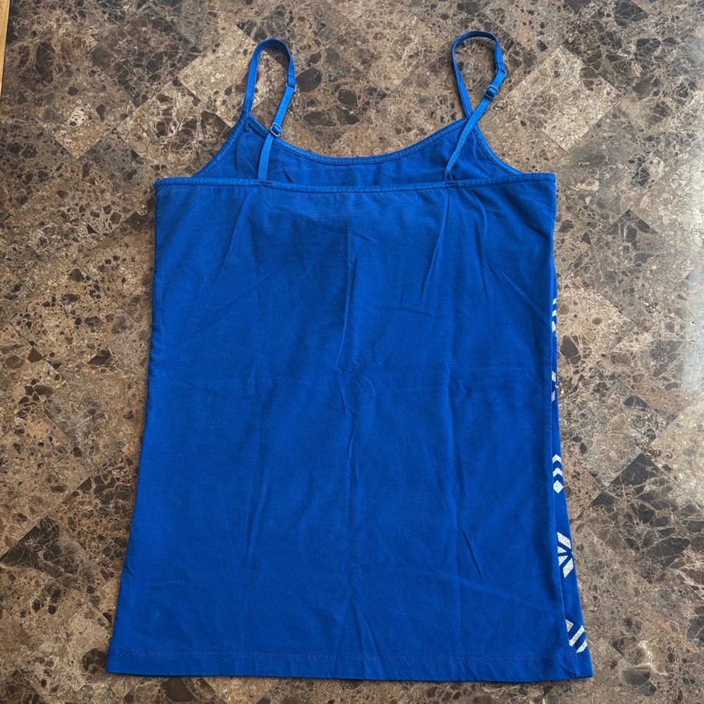 Aeropostale Blue and White Patterned Camisole - Picture 3 of 4